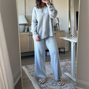 Aerie Waffle Sweater Lounge Set